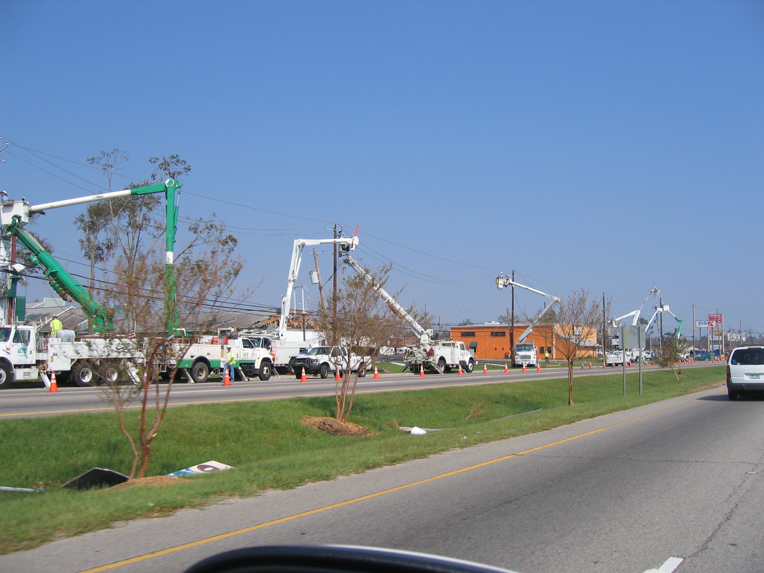 A Post Katrina Account of Building and Supporting Disaster Relief Base